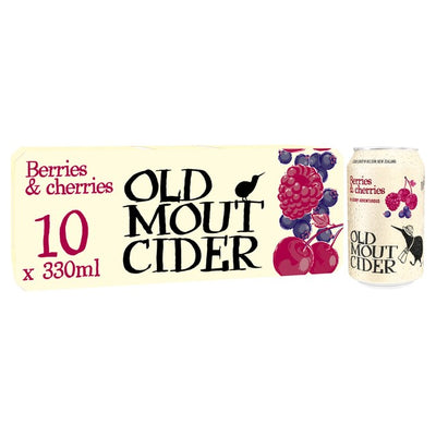 M&S Old Mout Berries & Cherries Cider 10 x 330ml- Buy online at McGrocer