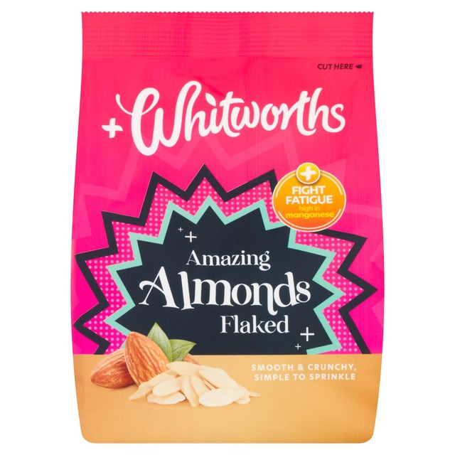 Whitworths flaked almonds 150g - British product