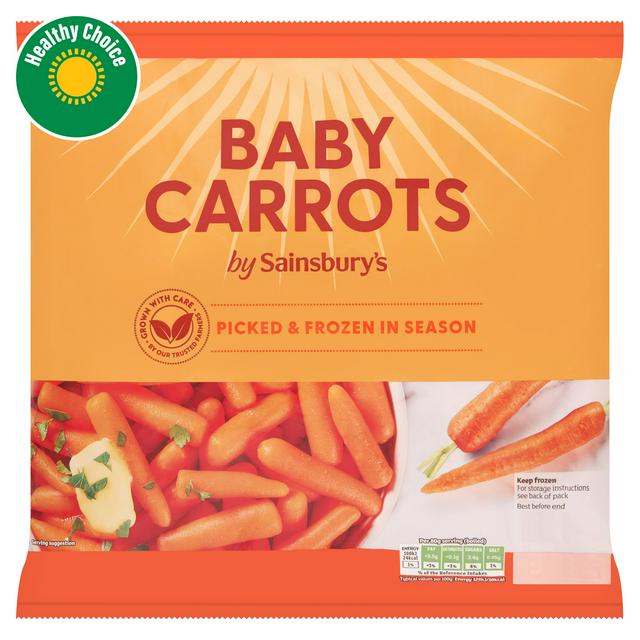 Sainsburys Baby Carrots 900g