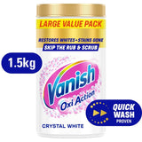 Vanish fabric stain remover powder Whites 1.4kg (British brand)