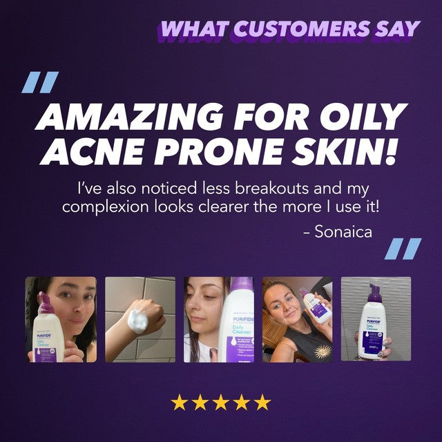 Acnecide Purifide Daily Cleanser face wash 235ml, imported from the UK