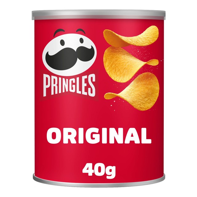 Pringles Original crisps 40g can, imported from the UK