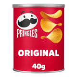Pringles Original crisps 40g can, imported from the UK