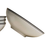 M&S Maxim Rim cereal bowl in Black Mix, imported from the UK