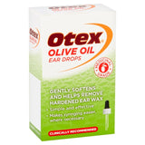 Otex olive oil ear drops, imported from the UK