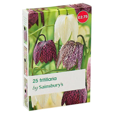 Sainsburys Sainsburys Fritillaria Bulbs x25- اشترِ عبر الإنترنت من McGrocer
