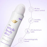 Dove lavender chamomile whole body deodorant spray - British product