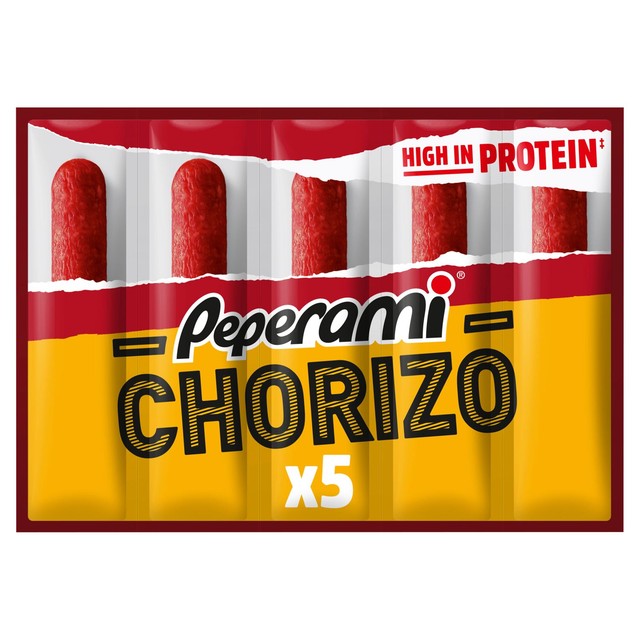 Peperami chorizo sausage sticks 5 pack (British brand)