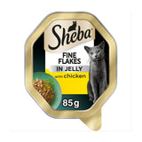 Sheba Cat Tray Chicken in Jelly 85g (British brand)