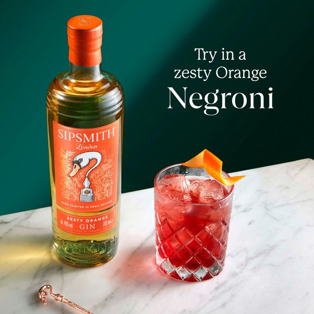 Sipsmith Zesty Orange gin 70cl (British brand)