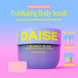 DAISE Exfoliating Body Scrub in Coconut Glow - British product