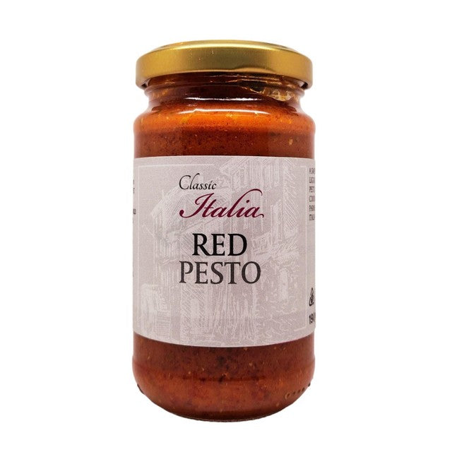 Classic Italia red pesto sauce 190g - British product