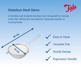 Tala stainless steel kitchen sieve 14cm (British brand)