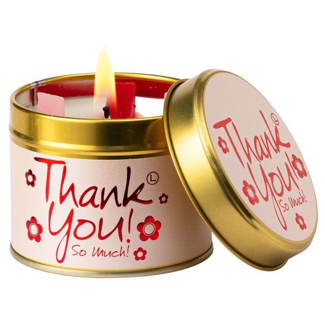 Lily-Flame Thank You candle 230g, UK version