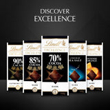 Lindt 85% dark chocolate bar 100g, UK version