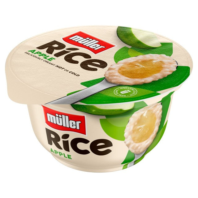 Muller Rice apple low fat rice pudding 170g, imported from the UK