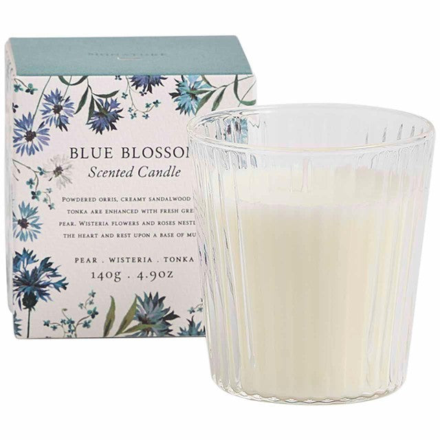 M&S Blue Blossom scented candle One Size, imported from the UK