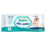 Pampers 99% water baby wipes (British brand)