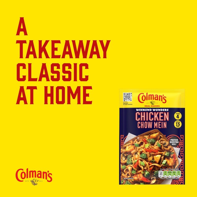 Colman's Chicken Chow Mein Meal Maker 40g - British product