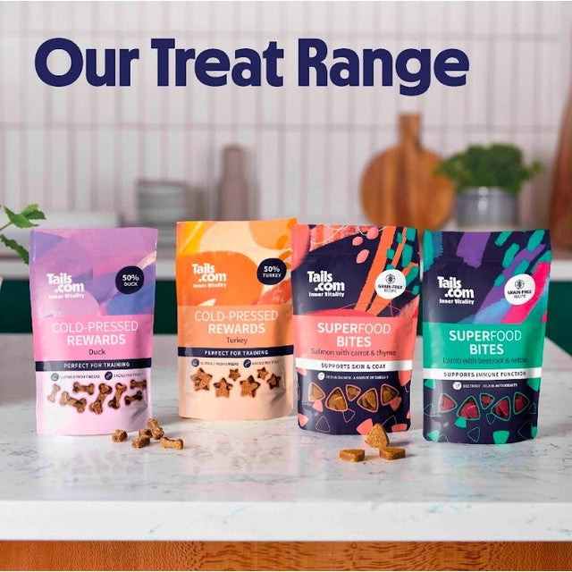 Tails turkey dog treats 70g (British brand)