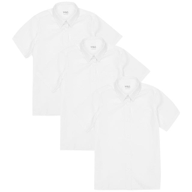 M&S girls blouse 3-pack size 3-4 years, imported from the UK