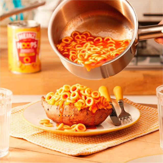 Heinz Spaghetti Hoops in tomato sauce triple pack, UK version