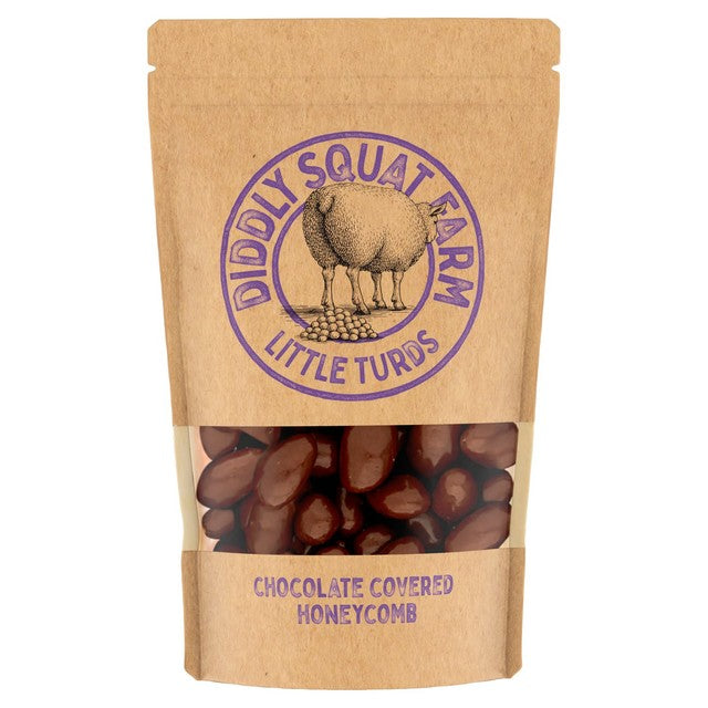 Diddly Squat Farm Little Turds chocolate honeycomb bites (British brand)