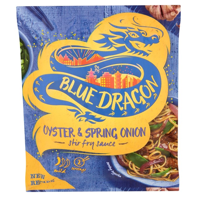 Blue Dragon oyster & spring onion stir fry sauce 120g - British product