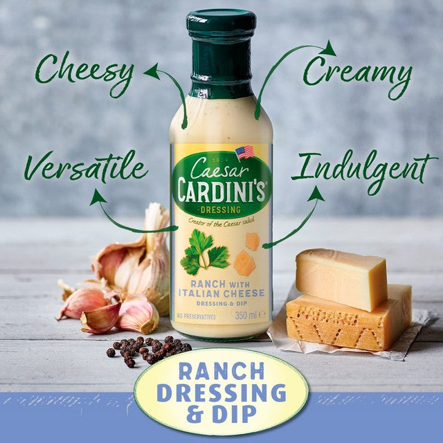 Cardini's Ranch Dressing with Cheese 350ml - British product