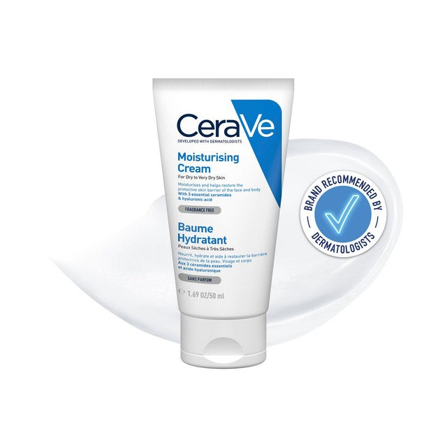 CeraVe moisturising cream tube 50ml - British product