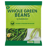 Sainsburys Whole Green Beans 900g