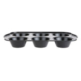 Prestige Aerolift Carbon Steel Muffin Tin 6 cup, imported from the UK