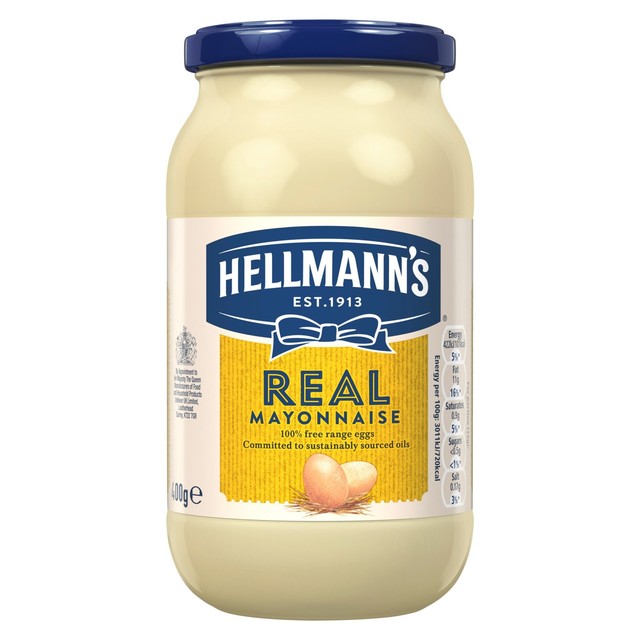 Hellmann's Real Mayonnaise 400g, UK version