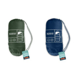 Gem Imports rectangular sleeping bag recycled polyester colours, imported from the UK