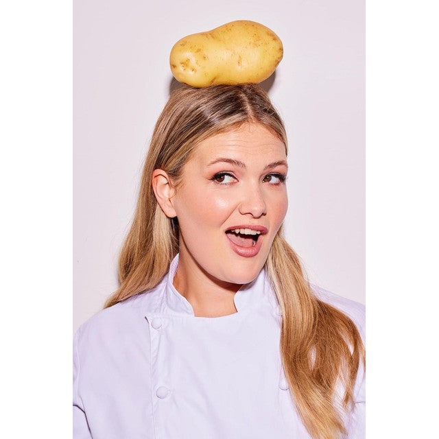 Gardners Books Poppy Cooks The Potato Book cookbook 19.5x25.4x2.3 cm, imported from the UK