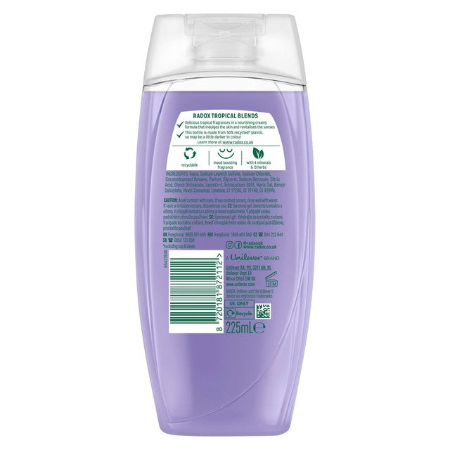 Radox Feel Renewed shower gel, UK version