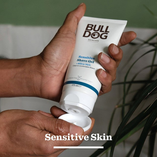 Bulldog sensitive shave gel 175ml - British product