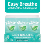 Kleenex Easy Breathe tissues 6 pack, UK version
