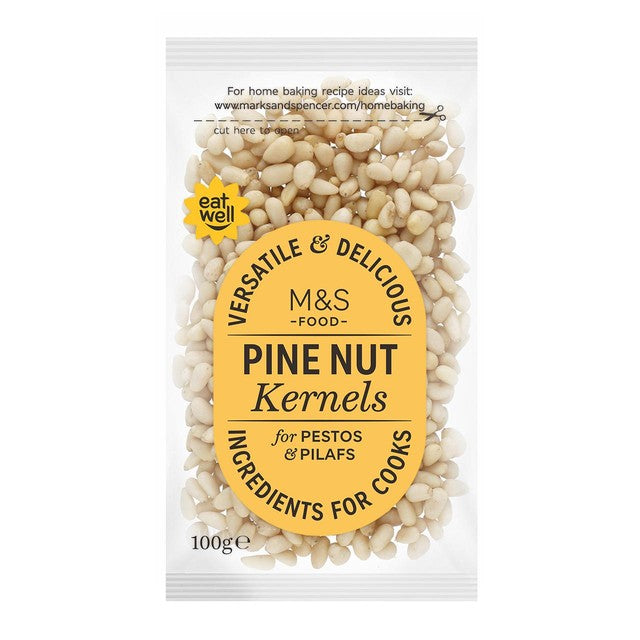 M&S pine nut kernels 100g, imported from the UK