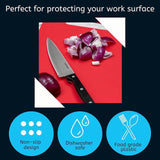 Chef Aid Large Multi-colour Chopping Board Set 4-pack - British product