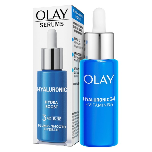 Olay Hyaluronic Acid Day Serum 40ml, imported from the UK