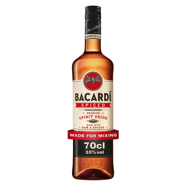 Bacardi Spiced Rum 70cl - British product