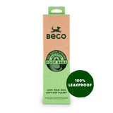 Beco large unscented dog poop bags - British product