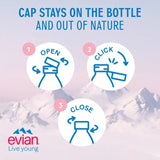 Evian still mineral water multipack 12 x 330ml - British product