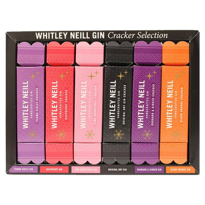 Sainsburys Whitley Neill Gin Cracker Selection 70ml- Buy online at McGrocer