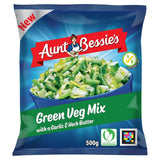 Aunt Bessie's green veg mix with garlic herb butter 500g - British product