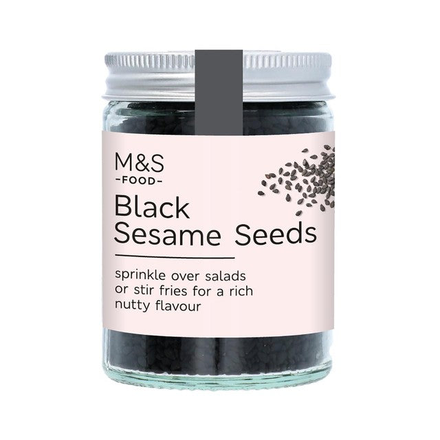 M&S schwarze Sesamsamen 60g, importiert aus Großbritannien