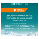 Purina One Hydralife chicken liquid cat supplement 6x50g, imported from the UK