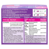 Calpol Infant Suspension Sachets Strawberry 2+ Months 12 Sachets - British product