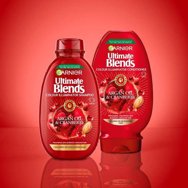 Garnier Argan Cranberry Illuminator shampoo for coloured hair 400ml, UK version